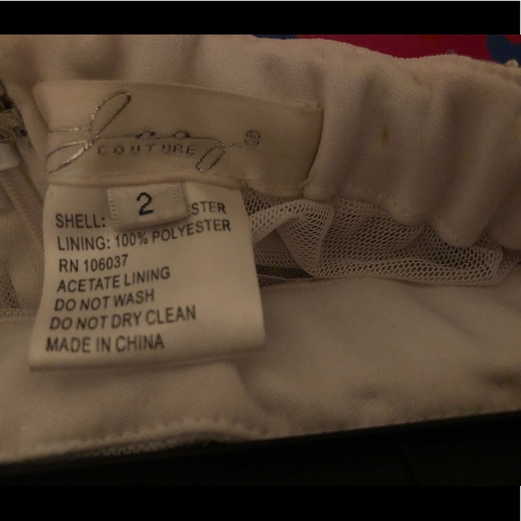 White prom dress - Picture 8 of 8